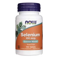 Now Foods Selen 100 mcg - 100 tablet