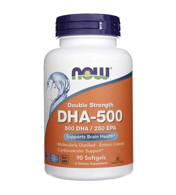 Now Foods DHA-500 Double Strength - 90 Softgels