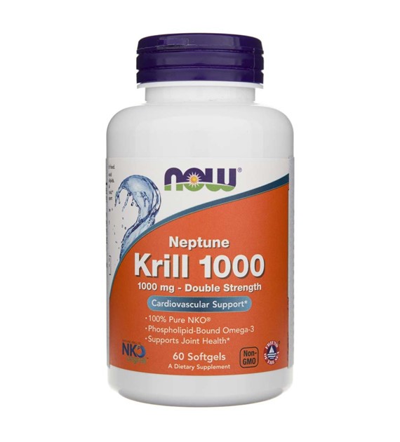 Now Foods Neptune Krill, Double Strength 1000 mg - 60 Softgels