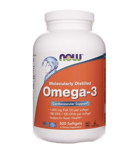 Now Foods Omega-3 180 EPA / 120 DHA - 500 Weichkapseln