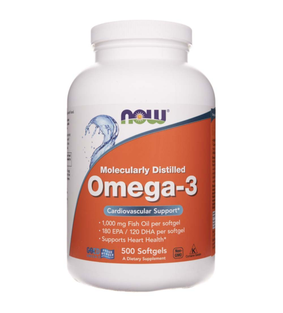 Now Foods Omega-3 1000 mg - 500 kapsułek