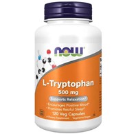 Now Foods L-Tryptophan 500 mg - 120 kapsułek