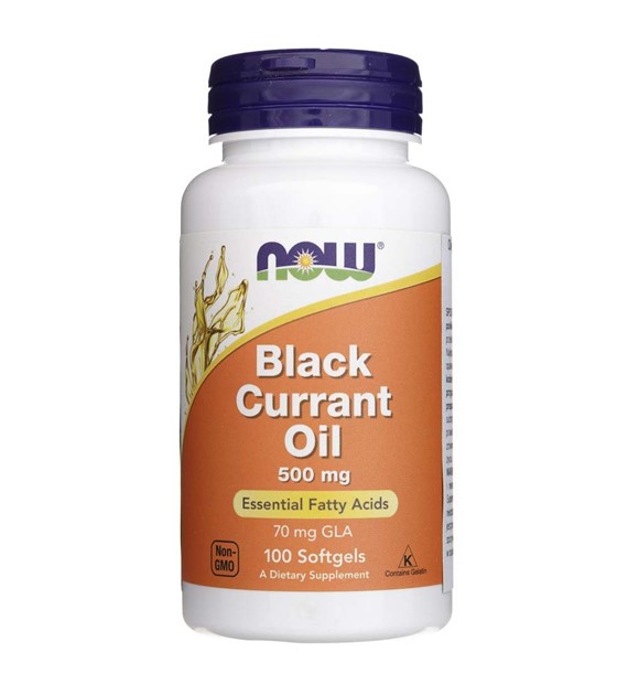 Now Foods Black Currant Oil 500 mg - 100 Softgels