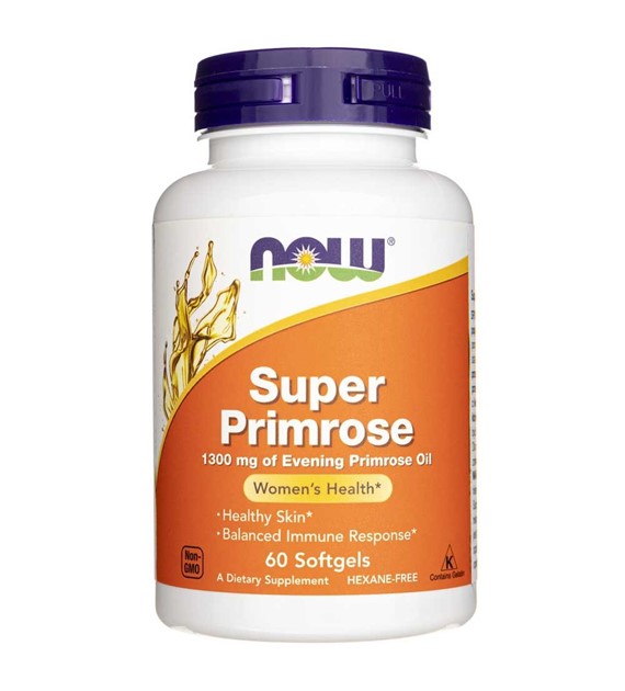 Now Foods Super Primrose 1300 mg - 60 Softgels