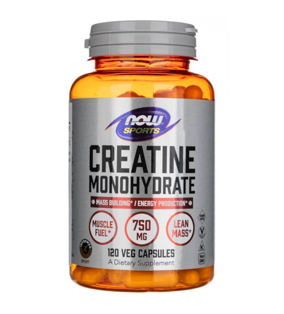 Now Foods Creatine Monohydrate 750 mg - 120 Veg Capsules