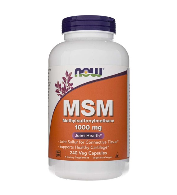 Now Foods MSM 1000 mg - 240 Veg Capsules