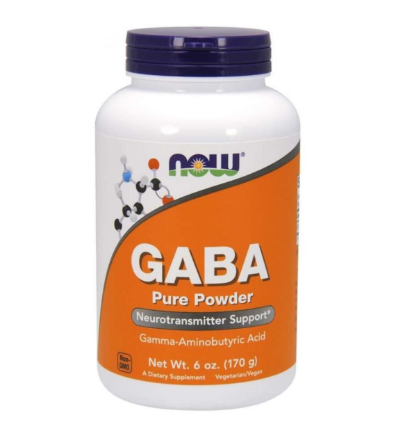 Now Foods GABA w proszku - 170 g