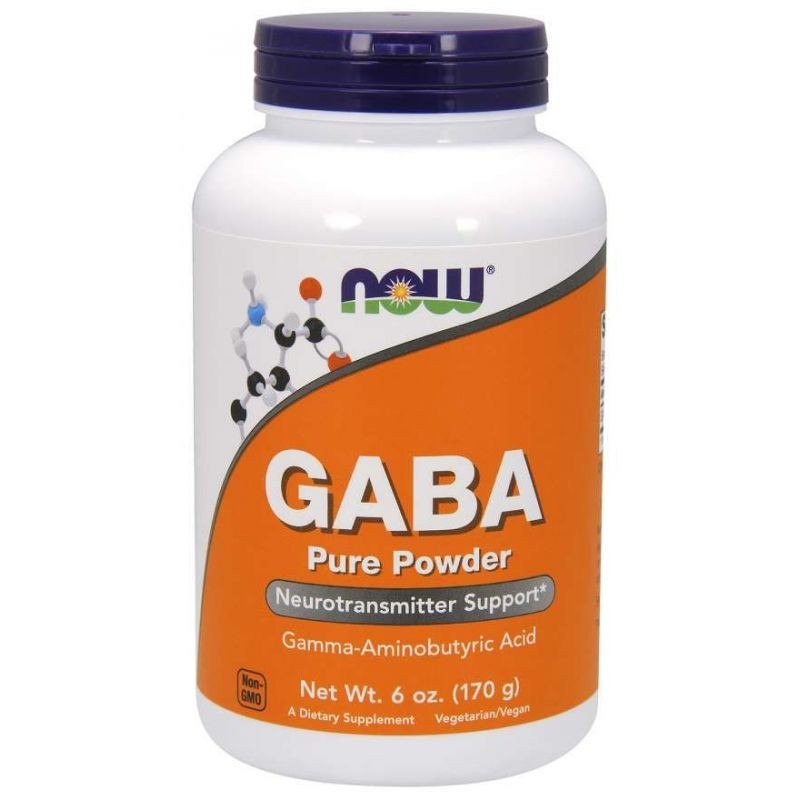 Now Foods GABA w proszku - 170 g