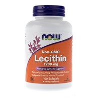 Now Foods Lecithin Non-GMO 1200 mg - 100 Softgels