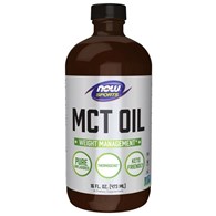 Now Foods Olej MCT w płynie bezzapachowy - 473 ml