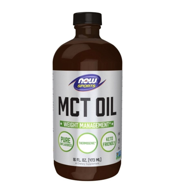 Now Foods Olej MCT w płynie bezzapachowy - 473 ml