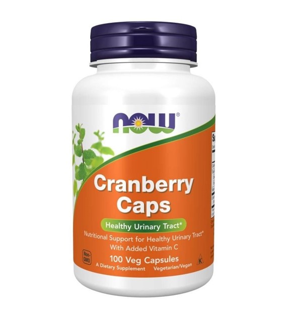 Now Foods Żurawina 700 mg z witaminą C - 100 kapsułek