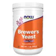 Now Foods Drożdże piwowarskie w proszku - 454 g