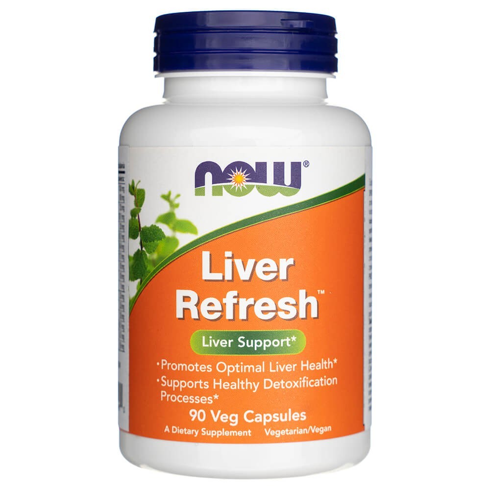 Now Foods Leber Refresh (Liver Refresh) - 90 pflanzliche Kapseln