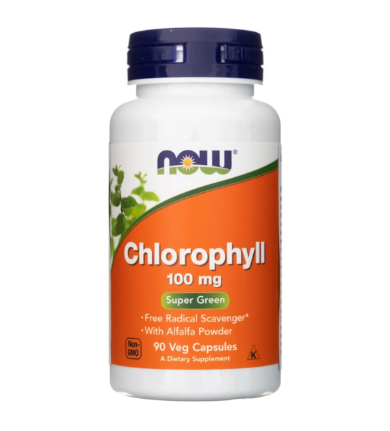 Now Foods Chlorophyll 100 mg - 90 Veg Capsules