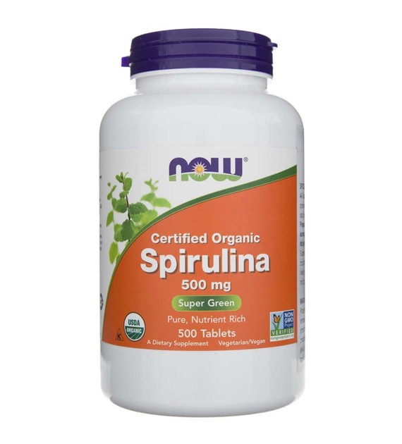 Now Foods Spirulina 500 mg - 500 tablet