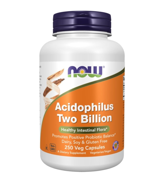 Now Foods Acidophilus 2 miliardy - 250 kapsułek