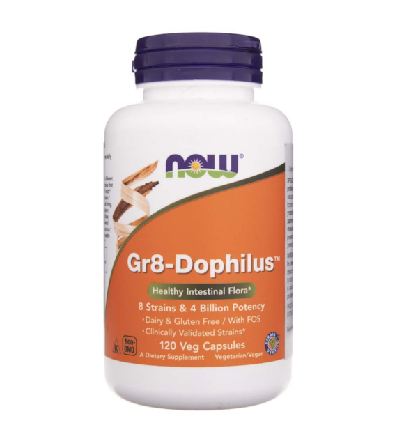 Now Foods Gr8-Dophilus - 120 Veg Capsules