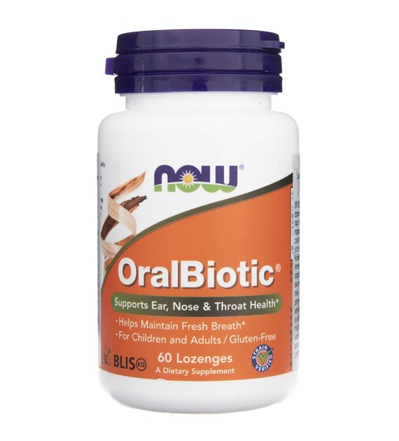 Now Foods OralBiotic® - 60 Lozenges