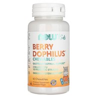 Now Foods Berry Dophilus Kids - 60 žvýkacích tablet
