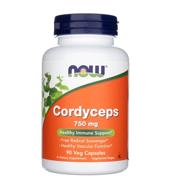 Now Foods Cordyceps 750 mg - 90 pflanzliche Kapseln