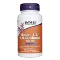 Now Foods Beta 1,3/1,6 D Glucan 100 mg - 90 Veg Capsules