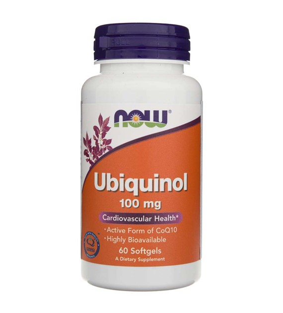 Now Foods Ubiquinol 100 mg - 60 Softgels