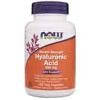 Now Foods Hyaluronsäure, doppelte Stärke 100 mg - 120 pflanzliche Kapseln