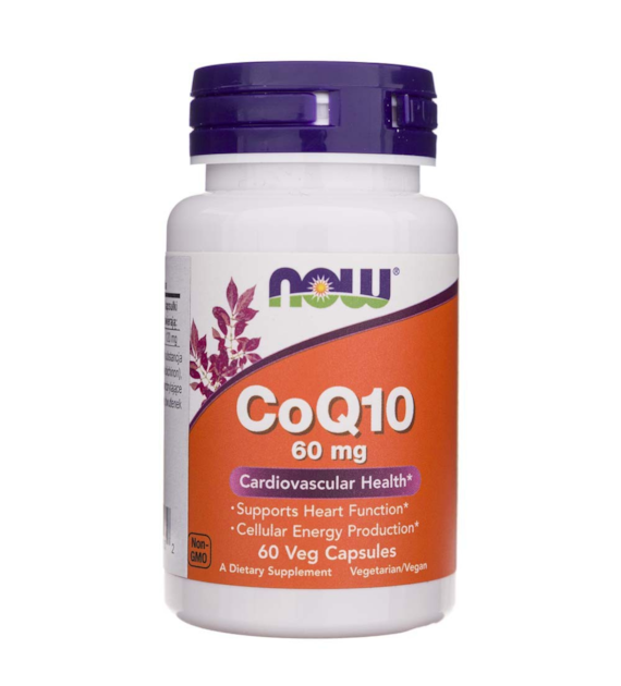 Now Foods CoQ10 60 mg - 60 Veg Capsules