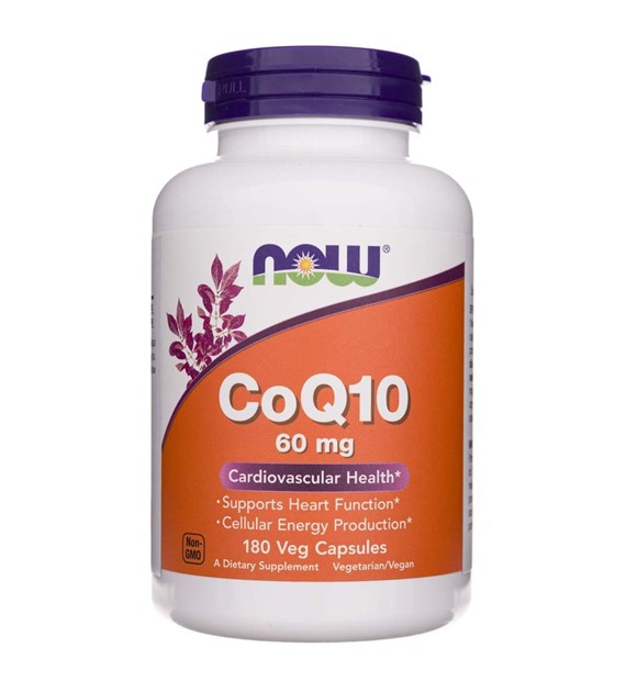 Now Foods CoQ10 60 mg - 180 Veg Capsules