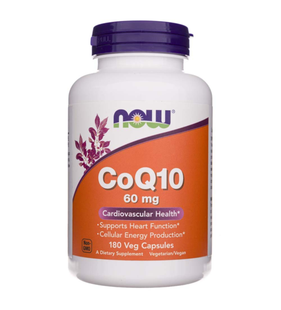 Now Foods CoQ10 60 mg - 180 Veg Capsules
