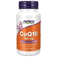 Now Foods CoQ10 (Koenzym Q10) 150 mg - 100 kapsułek