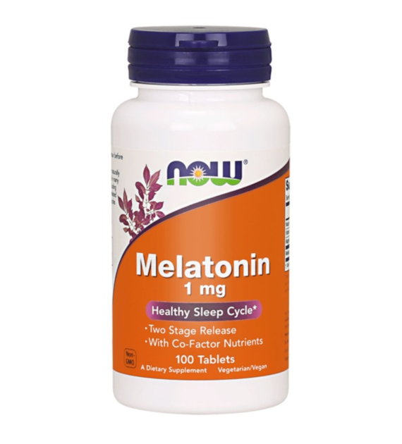 Now Foods Melatonina 1 mg - 100 tabletek