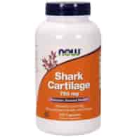 Now Foods Shark Cartilage (Chrząstka rekina) 750 mg - 300 kapsułek