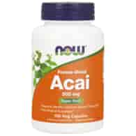 Now Foods Acai 500 mg - 100 kapsułek