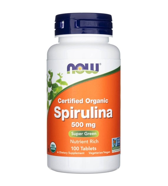 Now Foods Spirulina 500 mg - 100 Tablets