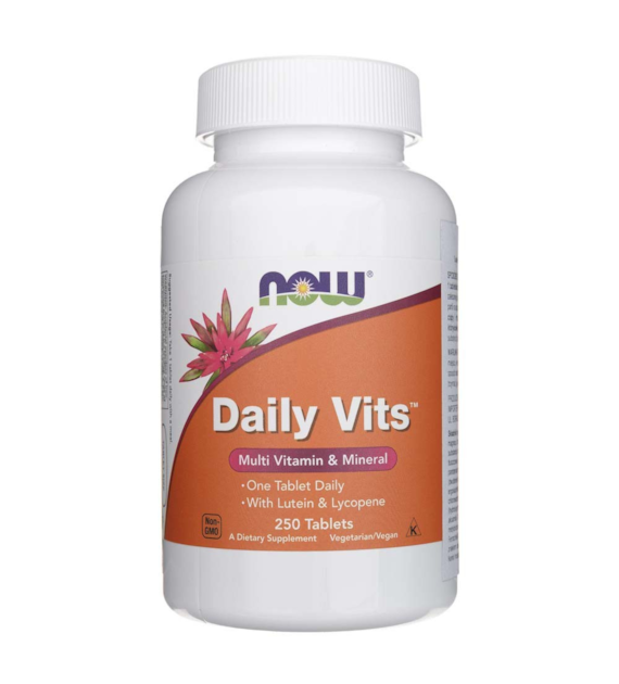 Now Foods Daily Vits, Multi Vitamin & Mineral - 250 Tablets