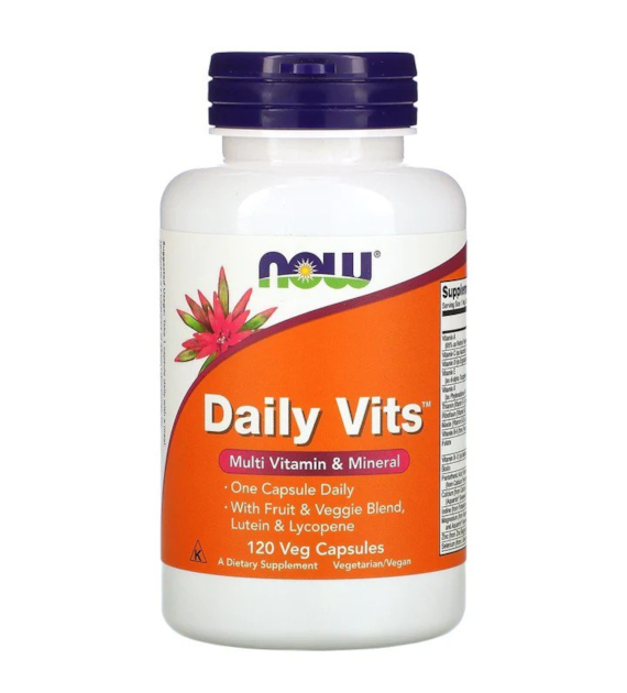 Now Foods Daily Vits - 120 kapsułek