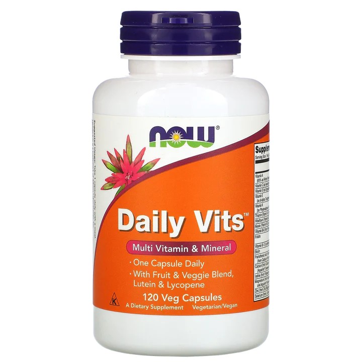 Now Foods Daily Vits - 120 kapsułek