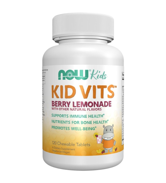 Now Foods Kid Vits Multi-Vitamin Berry Blast - 120 Tablets