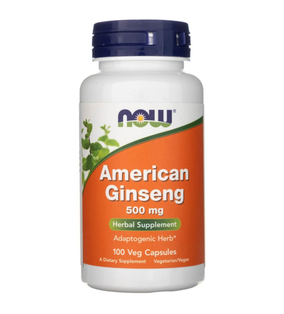 Now Foods American Ginseng 500 mg - 100 Veg Capsules