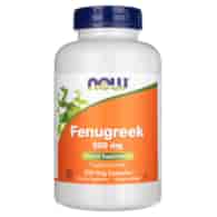 Now Foods Fenugreek (Kozieradka) 500 mg - 250 kapsułek