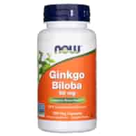 Now Foods Ginkgo Biloba 60 mg - 120 pflanzliche Kapseln