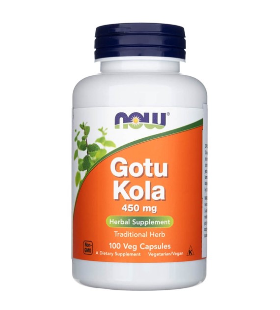 Now Foods Gotu Kola 450 mg - 100 Veg Capsules