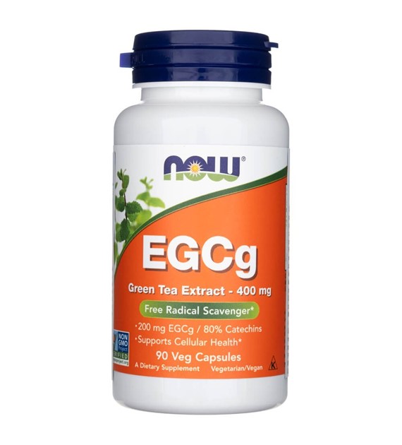 Now Foods EGCg Grüntee-Extrakt - 90 pflanzliche Kapseln