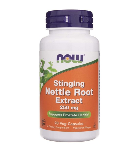 Now Foods Stinging Nettle Root Extract Brennnessel-Wurzelextrakt 250 mg - 90 pflanzliche Kapseln