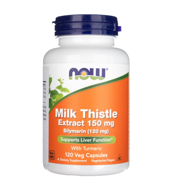 Now Foods Ostropest (Silymarin Milk Thistle) 150 mg - 120 kapsułek