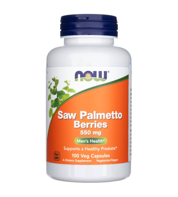 Now Foods Sägepalmenbeeren 550 mg - 100 pflanzliche Kapseln