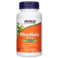 Now Foods Rhodiola 500 mg - 60 kapsułek