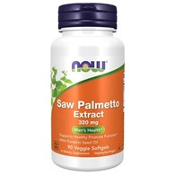 Now Foods Saw Palmetto 320 mg + Olej z pestek dyni - 90 kapsułek